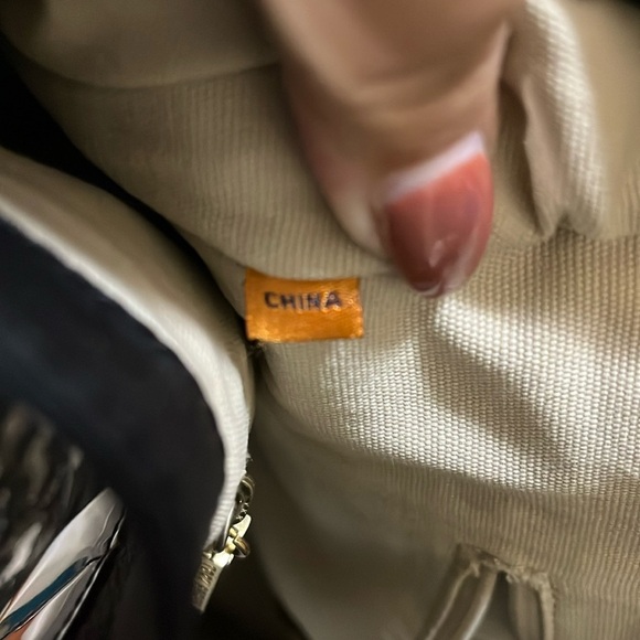 Tory Burch Nylon/Patent Leather Weekender Tote, Black - Picture 12 of 16